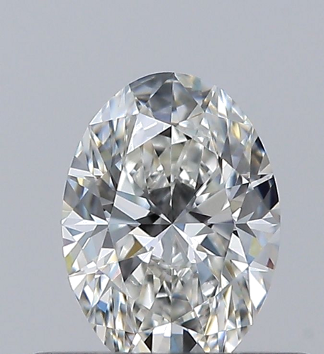 0.4 carat G-IF Natūralus Oval Deimantas (1)