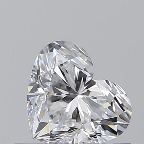 0.59 carat D-VS2 Natūralus Heart Deimantas (1)