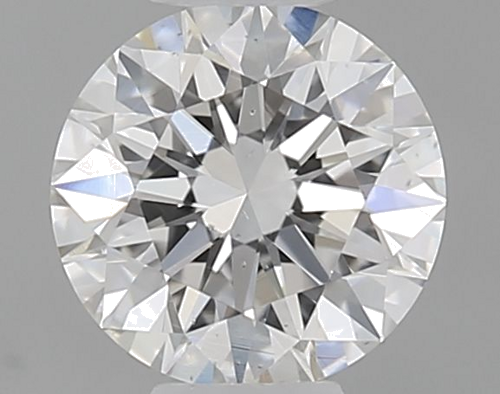 0.53 carat F-SI1 Excellent cut Natūralus Round Deimantas (1)