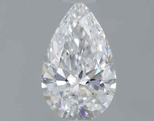 0.31 carat D-IF Natūralus Pear Deimantas (1)