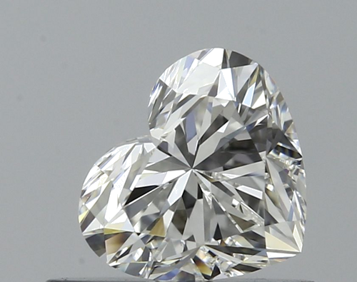 0.51 carat H-VS1 Natūralus Heart Deimantas (1)