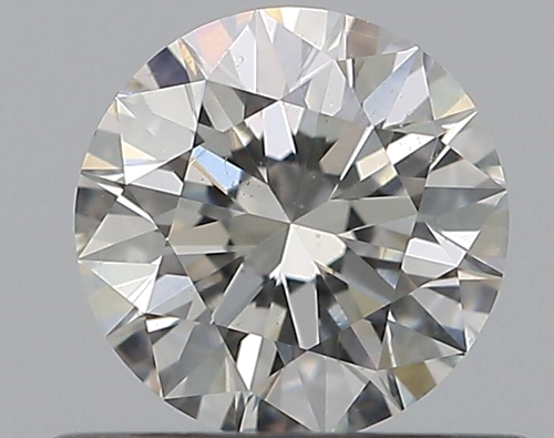 0.55 carat G-SI1 Excellent cut Natūralus Round Deimantas (1)