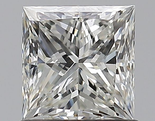 0.9 carat H-VS1 Natūralus Princess Deimantas (1)