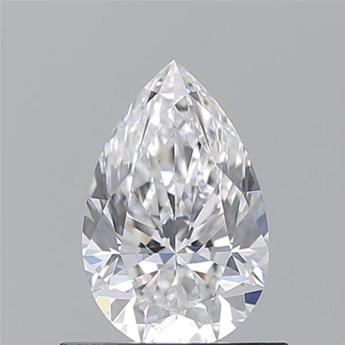 0.7 carat D-VS1 Natūralus Pear Deimantas (1)