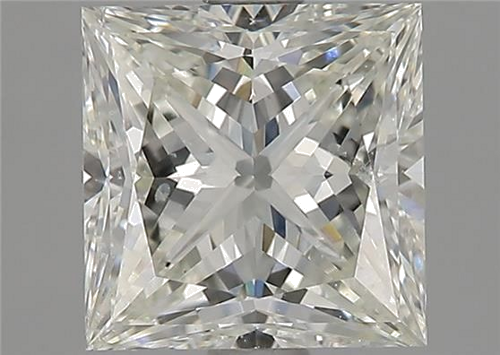 1.56 carat I-SI1 Natūralus Princess Deimantas (1)