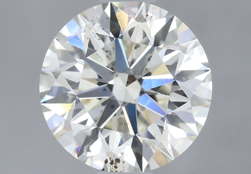 1.01 carat K-SI2 Excellent cut Natūralus Round Deimantas (1)