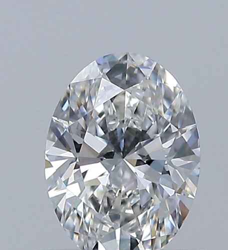 0.51 carat F-VVS2 Natūralus Oval Deimantas (1)