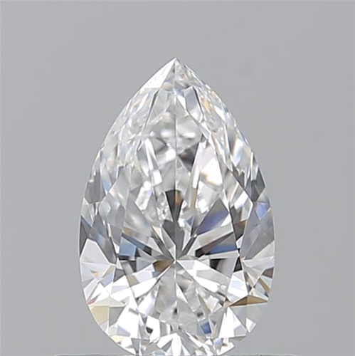 0.7 carat E-VVS1 Natūralus Pear Deimantas (1)