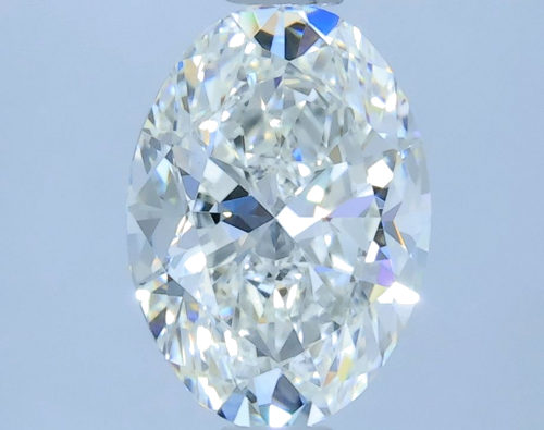 0.81 carat H-VVS2 Natūralus Oval Deimantas (1)