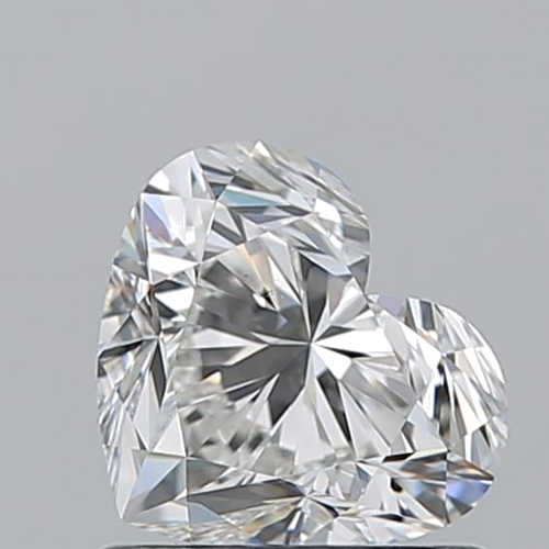 1.01 carat G-VS2 Natūralus Heart Deimantas (1)
