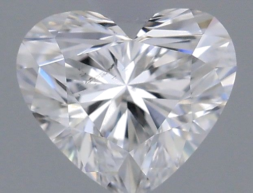 0.3 carat E-SI1 Natūralus Heart Deimantas (1)