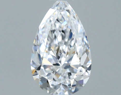 0.5 carat D-VVS1 Natūralus Pear Deimantas (1)