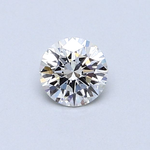 0.43 carat F-VVS2 Excellent cut Natūralus Round Deimantas (1)