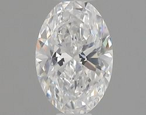 0.32 carat E-SI1 Natūralus Oval Deimantas (1)