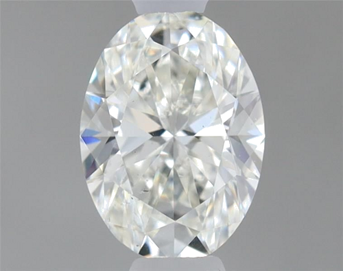 0.45 carat I-SI1 Natūralus Oval Deimantas (1)