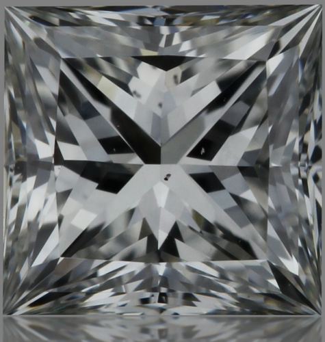 0.5 carat G-VS1 Natūralus Princess Deimantas (1)