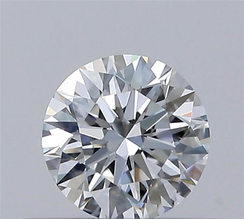 0.32 carat F-VVS1 Excellent cut Natūralus Round Deimantas (1)