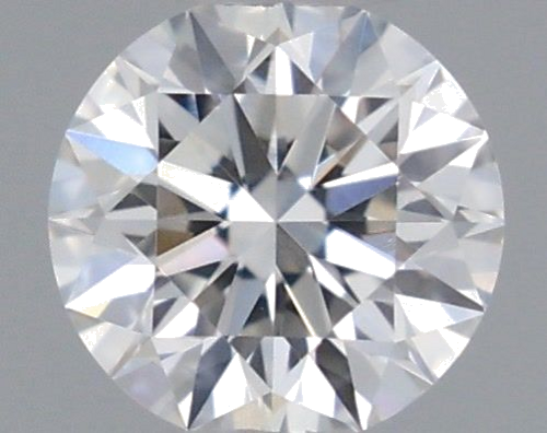 0.19 carat F-VVS2 Excellent cut Natūralus Round Deimantas (1)