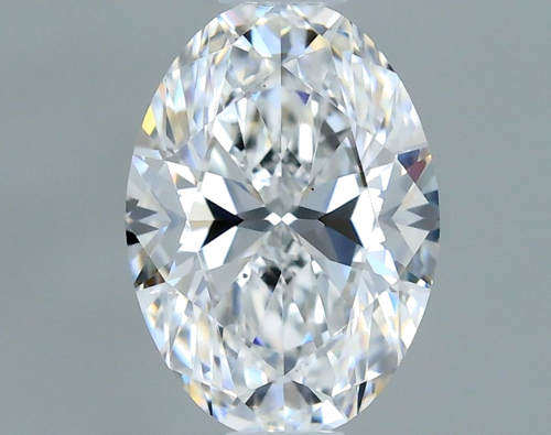 0.5 carat E-VS2 Natūralus Oval Deimantas (1)