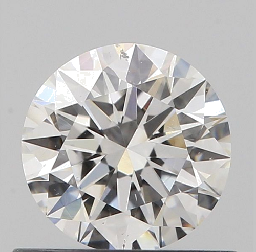 0.62 carat F-SI1 Excellent cut Natūralus Round Deimantas (1)
