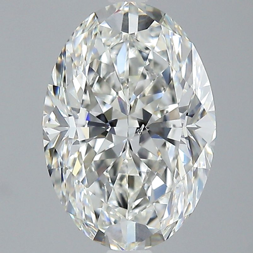 3.03 carat G-SI1 Natūralus Oval Deimantas (1)