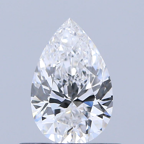 0.5 carat E-VS1 Natūralus Pear Deimantas (1)