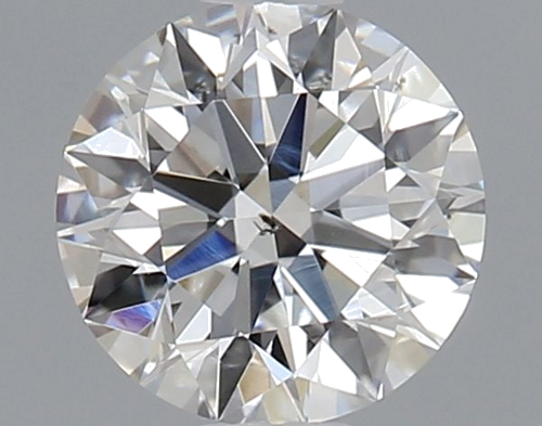 0.56 carat G-SI2 Excellent cut Natūralus Round Deimantas (1)