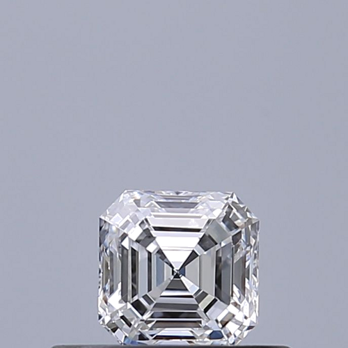 0.32 carat D-VVS1 Natūralus Asscher Deimantas (1)