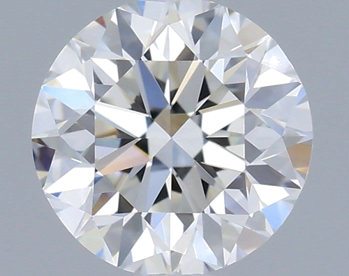 0.5 carat H-VVS2 Very Good cut Natūralus Round Deimantas (1)