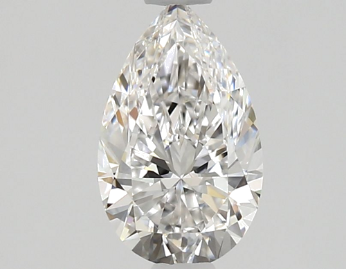 0.82 carat E-VVS1 Natūralus Pear Deimantas (1)
