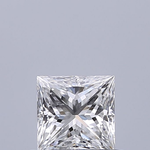 0.41 carat E-VVS2 Natūralus Princess Deimantas (1)