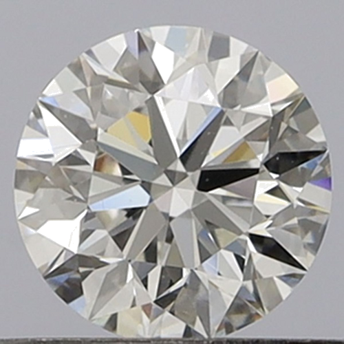 0.5 carat F-VVS2 Excellent cut Natūralus Round Deimantas (1)