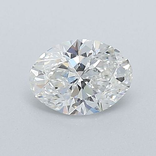 0.5 carat G-VS1 Natūralus Oval Deimantas (1)