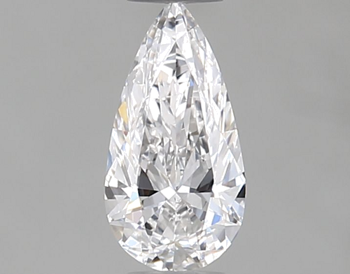 0.3 carat E-VS1 Natūralus Pear Deimantas (1)