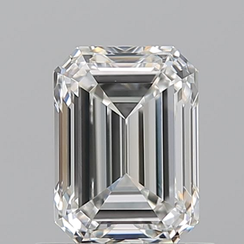1.01 carat F-VVS2 Natūralus Emerald Deimantas (1)