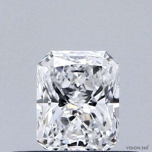 0.31 carat E-SI1 Natūralus Radiant Deimantas (1)