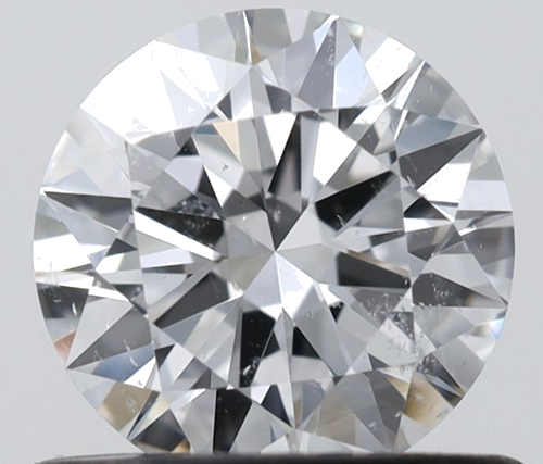 0.61 carat D-SI2 Excellent cut Natūralus Round Deimantas (1)