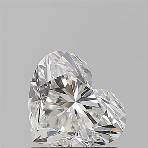 1.02 carat H-VS2 Natūralus Heart Deimantas (1)