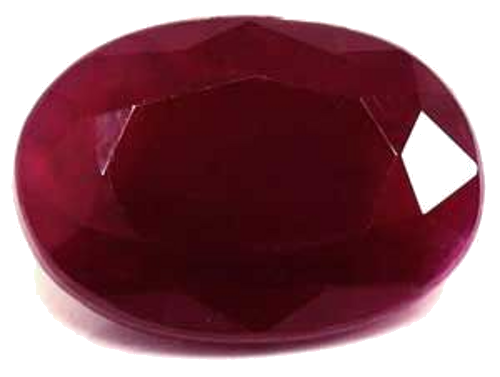 3.02 carat RED Oval Rubinas (1)