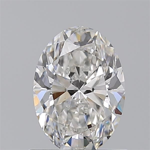 1.01 carat F-SI1 Natūralus Oval Deimantas (1)