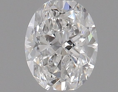 0.4 carat D-VS2 Natūralus Oval Deimantas (1)