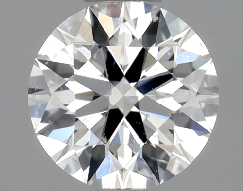 0.48 carat G-SI2 Excellent cut Natūralus Round Deimantas (1)