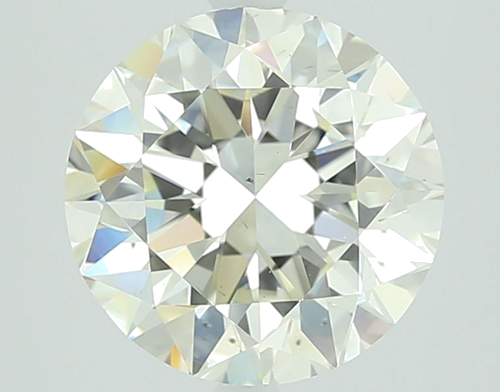 3.01 carat K-VS2 Very Good cut Natūralus Round Deimantas (1)