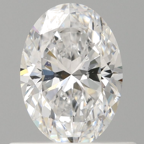 0.61 carat D-SI1 Natūralus Oval Deimantas (1)