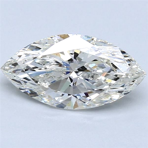 1.5 carat I-SI1 Natūralus Marquise Deimantas (1)