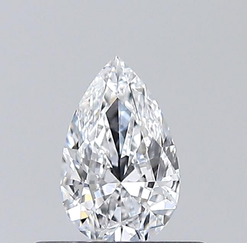 0.4 carat D-VS1 Natūralus Pear Deimantas (1)