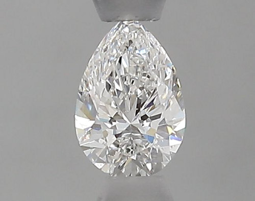 0.35 carat E-SI1 Natūralus Pear Deimantas (1)