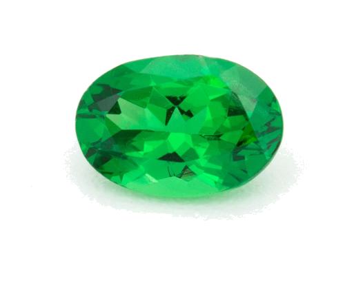 0.68 carat GREEN Oval Garnet (1)