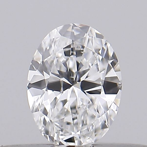 0.19 carat E-VVS2 Natūralus Oval Deimantas (1)