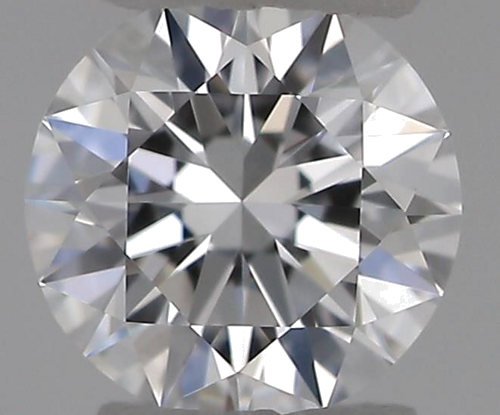 0.18 carat D-VVS1 Excellent cut Natūralus Round Deimantas (1)